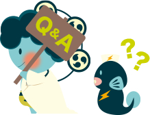 鬼とウナギのキャラクター